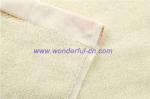Most absorbent cotton embroidered white bath towels for promotion