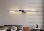 Nordic minimalist light luxury long strip wall lamp simple modern living room TV