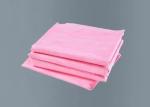 Waterproof Pink 60*80cm 60*100cm SMS Disposable Bed Cover Roll