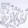 Buy cheap 0.8-3.3mm Round Brilliant Cut Man Made Diamond Moissanite DEF VVS VS Lab Grown Diamond from wholesalers
