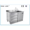 Buy cheap Custom Stainless Steel Kitchen Worktop , Stainless Steel Bar Counter Large Space from wholesalers