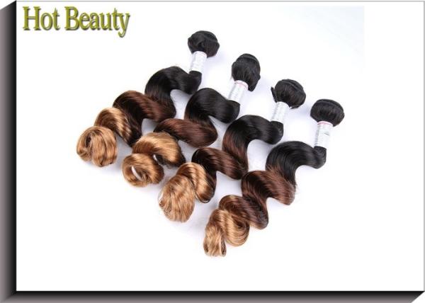 Buy cheap 100% Human 7A Grade Human Hair , Peruvian Loose Wave Hair Bundles from wholesalers