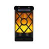 Buy cheap Black Flickering Flame Solar Wall Lights Rechargeable Battery from wholesalers