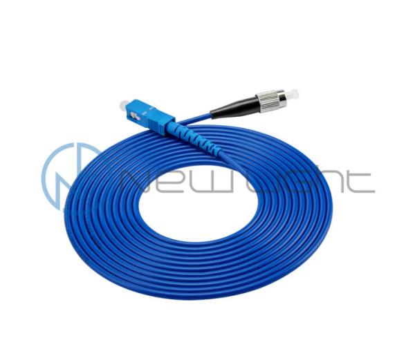Buy cheap 10 Meters SC FC Fiber To Home 3mm Fiber Optic Patch Panel from wholesalers