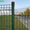 Buy cheap 2430mm Tall Curved Garden Fence 3d Pvc Coated Triangle Bending from wholesalers