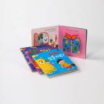 Child Custom Printed Booklets Hardcover Glossy Lamination Or UV Coating
