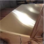 Purity Laser Cut 5mm Brass Plate C1100 material 600mm Width ASTM Standard