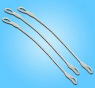 Buy cheap ABNM Hot sales EAS accessories anti-theft security double loop steel lanyard from wholesalers