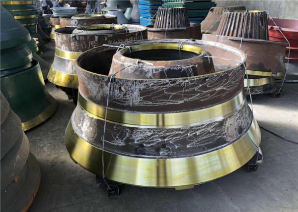 Buy cheap Wear Resistant Cone Crusher Parts Mn21cr2 Concave And Mantle Customized Design from wholesalers