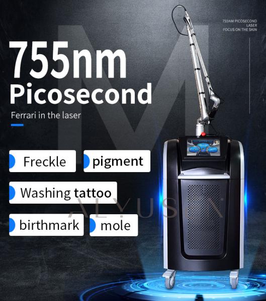 Buy cheap Q Switched Nd Yag Picosecond Laser Tattoo Removal Machine Skin Whitening from wholesalers