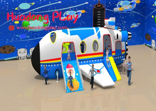 Buy cheap Nursery Commercial Children ' S Indoor Play Equipment For Toddlers To Play Spacecraft Type from wholesalers