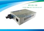 100 km LFP Single Mode Media Converter Gigabit 1310nm Full - duplex UTP cable