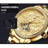 Buy cheap KINYUED watches men wrist Automatic Mechanical Movement stainless steel band custom logo from wholesalers