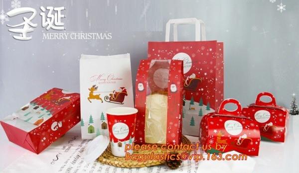 white craft paper rope handle paper shopping bags wholesale, high quality retail