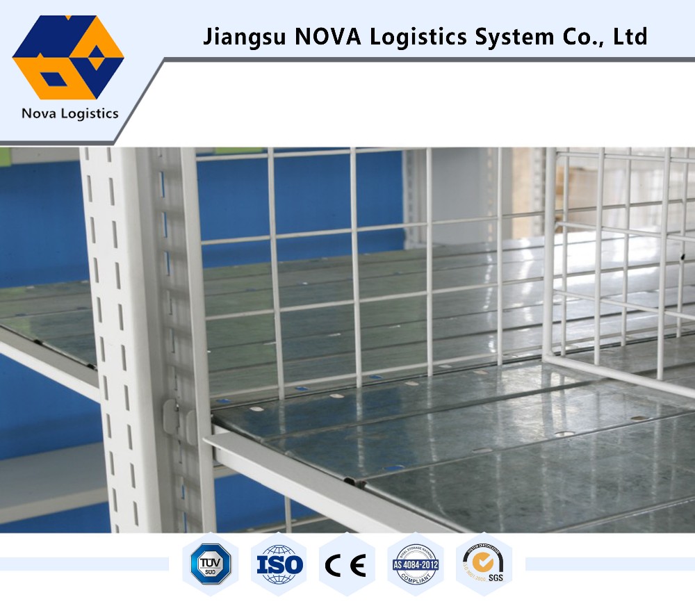 Library Warehouse Medium Duty Shelving 200 - 500 Kg Load Weight With Steel Panel