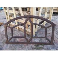 Buy cheap Ancient Buiding Decorative Reclaimed Metal Window Frames Cast Iron For House product