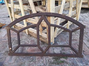 Buy cheap Ancient Buiding Decorative Reclaimed Metal Window Frames Cast Iron For House from wholesalers