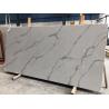 Buy cheap Antifouling Artificial Calacatta Quartz Stone Kitchen Countertops 30mm from wholesalers