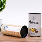 Cylinder Cardboard Tubes Packaging Box Matt Lamination With Tin For Cup Paper