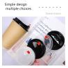 Buy cheap Disposable Paper Cup For Hot Drinks 8oz Ripple Wall Pe Coated Paper Cups For Takeaway from wholesalers