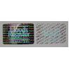 Buy cheap Tamper Evident Void Hologram Sticker / Hot Stamp Stickers Glossy Varnish from wholesalers