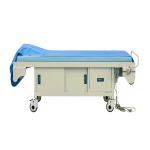 Automatic Hospital Patient Bed Sheet Changing Examination Couch With Cabinet ODM