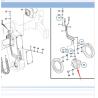 Buy cheap P8820DL Spiral Conveyor Intermediate Shaft Rotary Separator Intermediate Shaft VOE12766358 for Asphalt Paver Spare Parts from wholesalers
