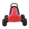 Buy cheap Red Single Seat Pedal Go-Karting for 7-Year-Old Children Plastic Wheel and Ride-On Car from wholesalers