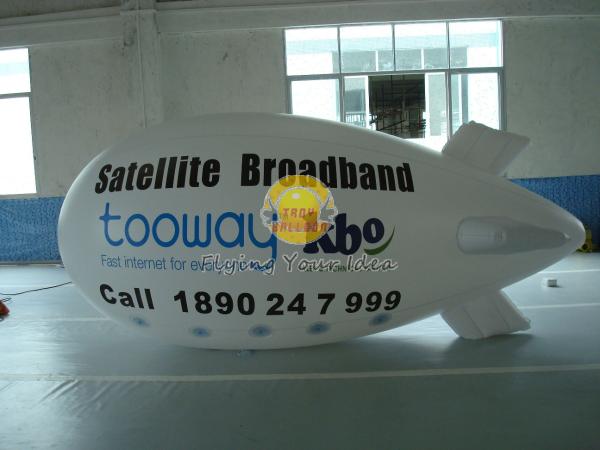 Buy cheap Waterproof Helium Zeppelin / Blimp Balloon with UV Protected Printing for Political events from wholesalers