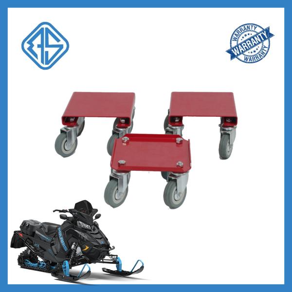 Buy cheap Red Steel Plate 1500LBS Capacity Snowmobile Garage Dolly Caster Big Suit from wholesalers