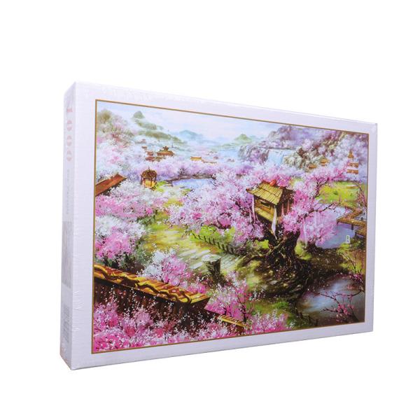 Buy cheap 1.8mm Cartoon Landscape Paper Jigsaw Puzzle Games 300 Piece from wholesalers
