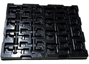 Anti Static ESD Storage Box Plastic PCB Blister Card Clamshell For Electronic Component