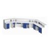 Buy cheap White Counter Office Reception Desk Hospital Front For Clinic from wholesalers