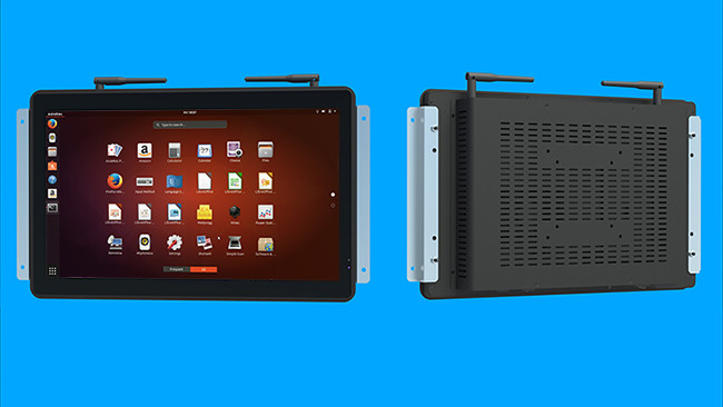 15.6-Inch Linux Vision System for Digital Signage, Security Surveillance, Industrial Interfaces, and Public Service Stations