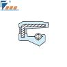 Buy cheap Mechanical Servo Motor Oil Seals Nitrile Rubber Oil Seal Black And Gray from wholesalers