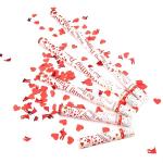 30cm Red Heart Foil Party Confetti Cannon Shooter Outdoor Indoor Use