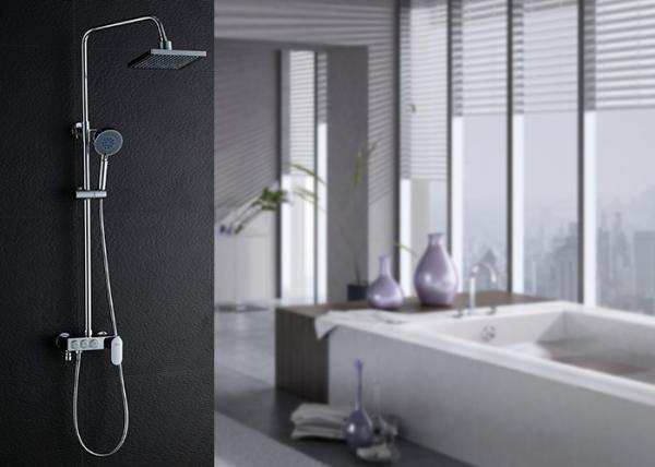 Buy cheap Multifunctional Thermostatic Shower Systems Wall Hanging Installation ROVATE from wholesalers
