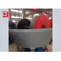 Buy cheap High Performance Iron Ore Dressing Equipment Wet Pan Mill For Gold Grinding product