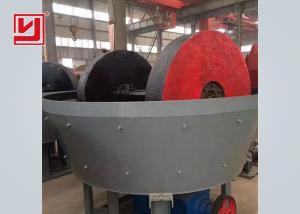 Wholesale High Performance Iron Ore Dressing Equipment Wet Pan Mill For Gold Grinding from china suppliers