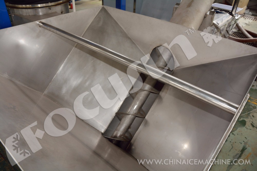 PLC Core Components Semi-Automatic Ice Packing Machine for Plastic Packaging Material