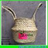 Buy cheap LUDA fashion handmade natural seagrass made straw bottle basket from wholesalers