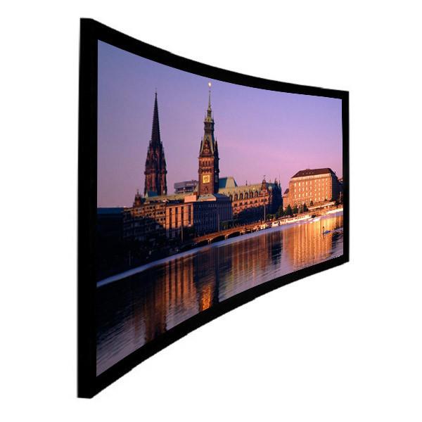 Buy cheap Ultra HD 4k projection screen , 16/9 curved screen Wall Installation for Cinema from wholesalers
