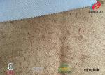 Chinese Tyle Print Crushed Velvet Sofa Fabric 300GSM With Embossed Logo