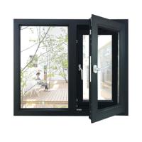 Buy cheap Thermal Break Aluminum Frame Windows UPVC Double Glazed 10.38PVB product