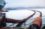 Suction Dredge Discharge Hose Wear Resistant Materials Sand Winning Lines