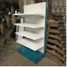 Buy cheap single side blue flat back panel display shelves for retail stores grocery shelves for sale shelves for supermarkets from wholesalers