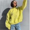 Buy cheap Embossed Crewneck Women Blank Oversized Sweatshirts Full Sleeve from wholesalers