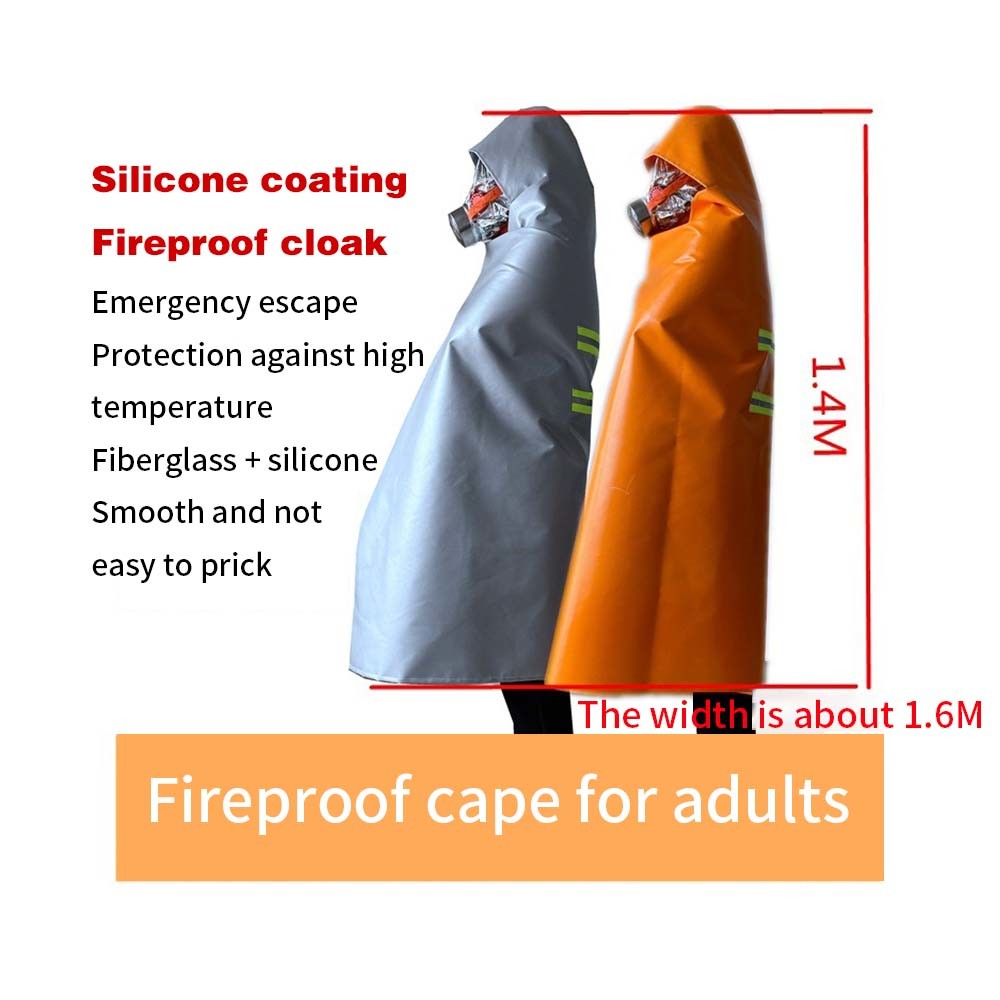 Buy cheap Silicone Coating Fireproof Cloak with Smooth Surface and Durable Design from wholesalers