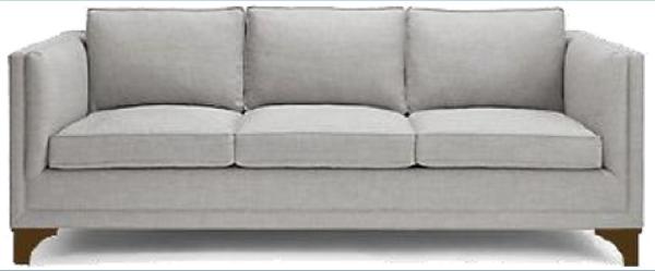 Buy cheap Durable Stylish Grey Living Room Furniture 200*87*80cm Long Gray Sofa ISO 14001 from wholesalers