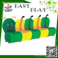 Buy cheap Residential Zones Soft Play Sponge Worm Sofa Design D4106 OEM Available product